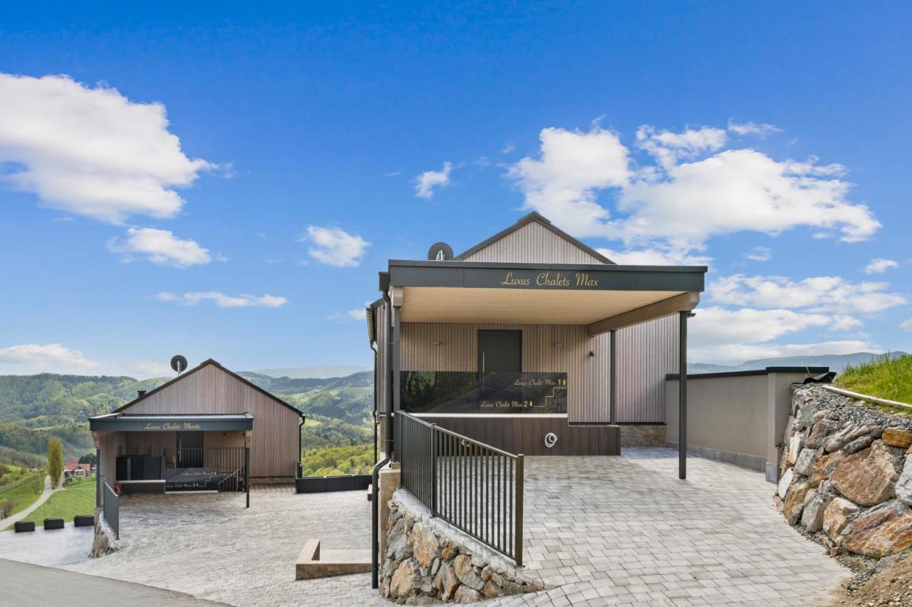 Luxus Chalet Max Glanz an der Weinstraße 外观 照片