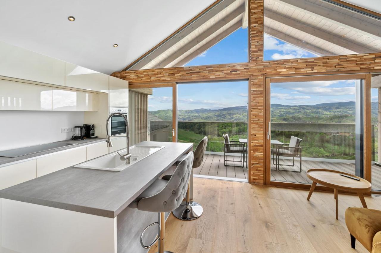 Luxus Chalet Max Glanz an der Weinstraße 外观 照片